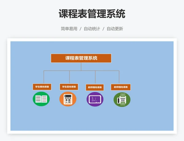课程表管理系统