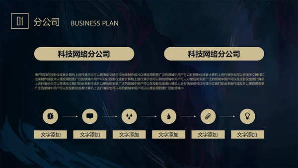 质感高端通用PPT商业计划书