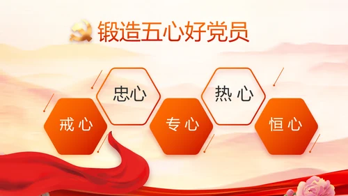 弘扬伟大建党精神七一讲话精神PPT