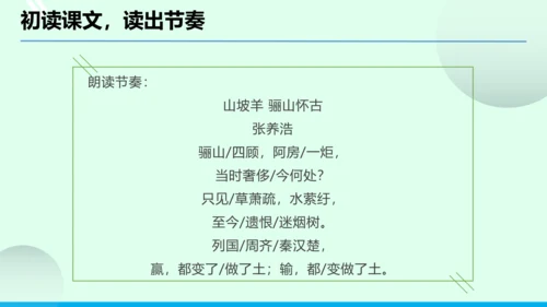 九年级语文下册第六单元课外古诗词诵读《山坡羊 骊山怀古》 课件(共43张PPT)