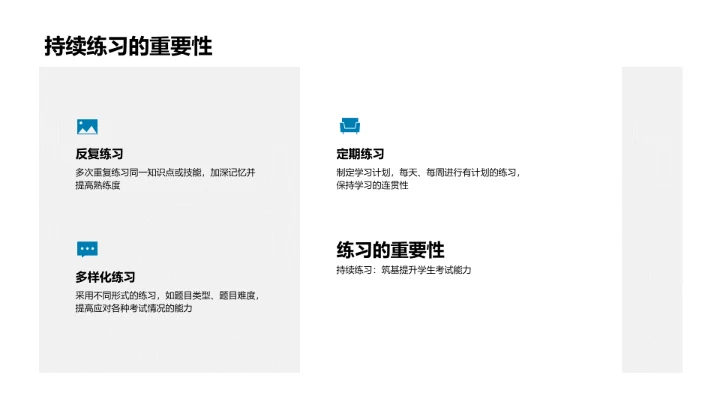 学生成绩提升策略PPT模板