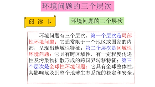 人文地理下册6.3.1愈演愈烈的环境问题 课件