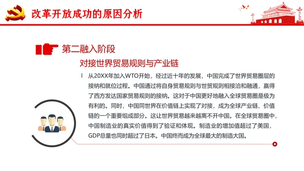 “四史”教学教育专题党课之改革开放史PPT模板