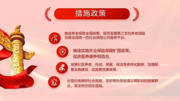 红色大气纪律检查委员会工作条例动态PPT模板