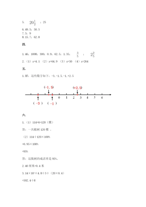成都外国语学校小升初数学试卷附参考答案【能力提升】.docx