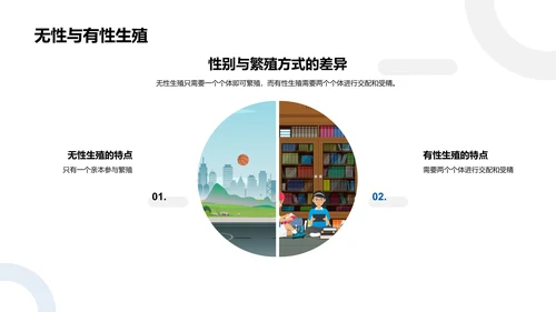 探究生物学教学PPT模板