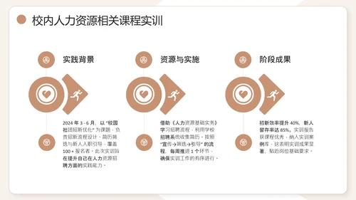 棕色通用版大学生职业生涯发展展示职业生涯规划PPT模版