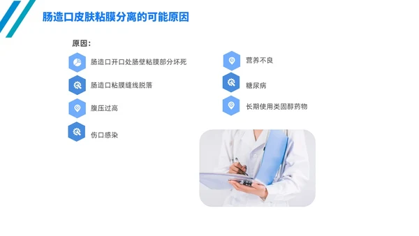 简约风线条风商务风肠造口护理医学护士培训PPT课件护理查房