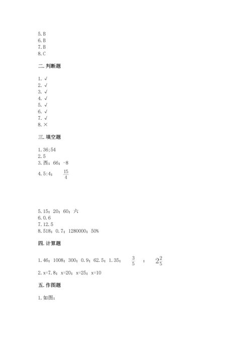 小学数学毕业测试卷含完整答案【易错题】.docx
