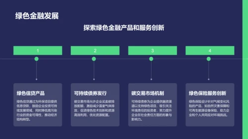 蓝色商务风财务金融总结汇报PPT模板