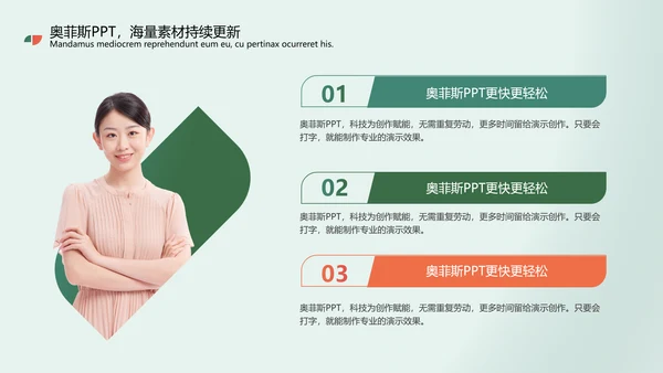 绿色扁平风心理咨询报告PPT套装