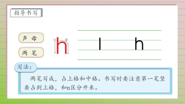 【课堂无忧】汉语拼音-5. g k h 任务型教学（第1课时）（课件）