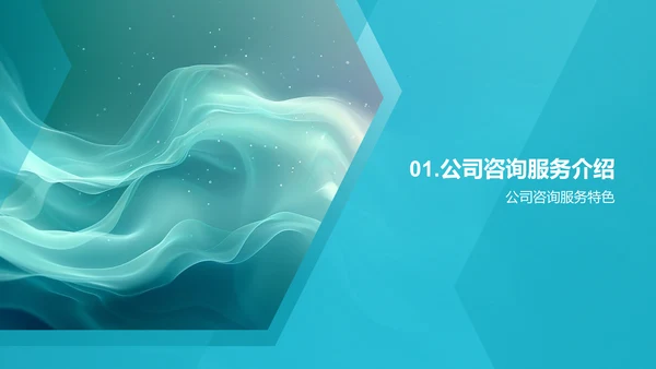 咨询业务年度报告PPT模板