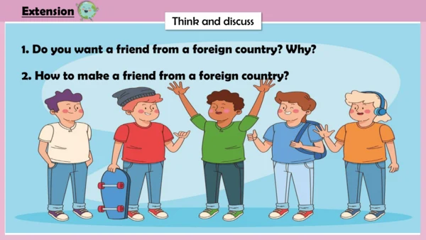 Unit 1 We have new friends.lesson3-4 课件(共26张PPT)