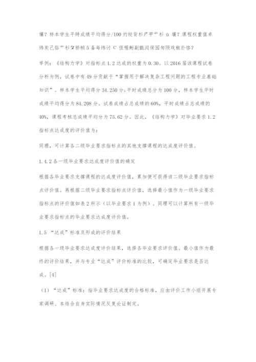 基于工程教育认证的毕业要求达成度评价.docx
