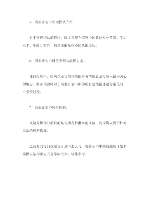 精编之商业计划书模板2).docx