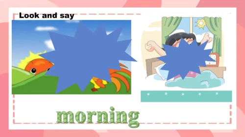Unit2 Good morning storytime  课件(共20张PPT)