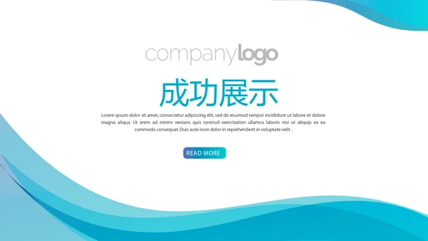 蓝色简约大方药品招标投标工作个人总结动态PPT