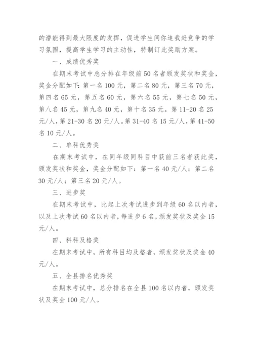 高中考试奖励方案.docx