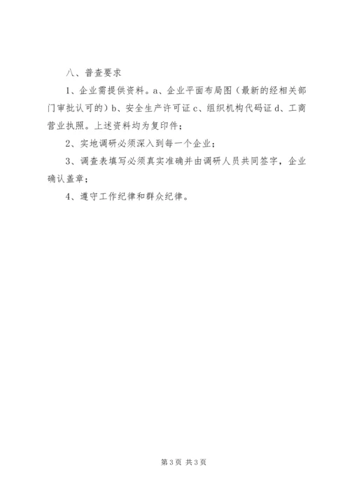 街道花炮产业集群调研普查方案.docx
