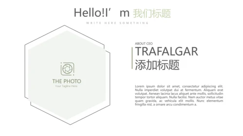 绿色小清新公司产品介绍宣传通用PPT动态模板