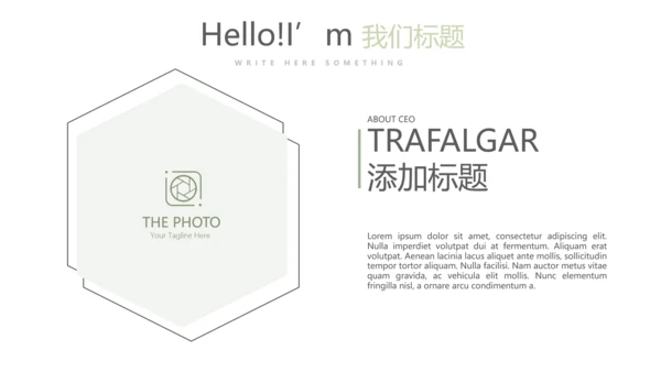 绿色小清新公司产品介绍宣传通用PPT动态模板