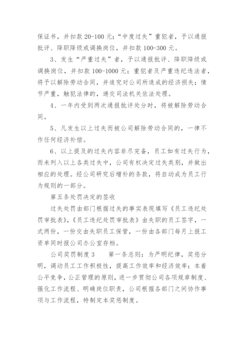 公司奖罚制度.docx