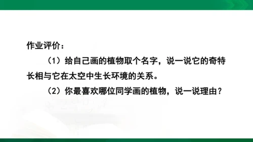 人教版一年级下册美术11《太空里的植物》精品课件