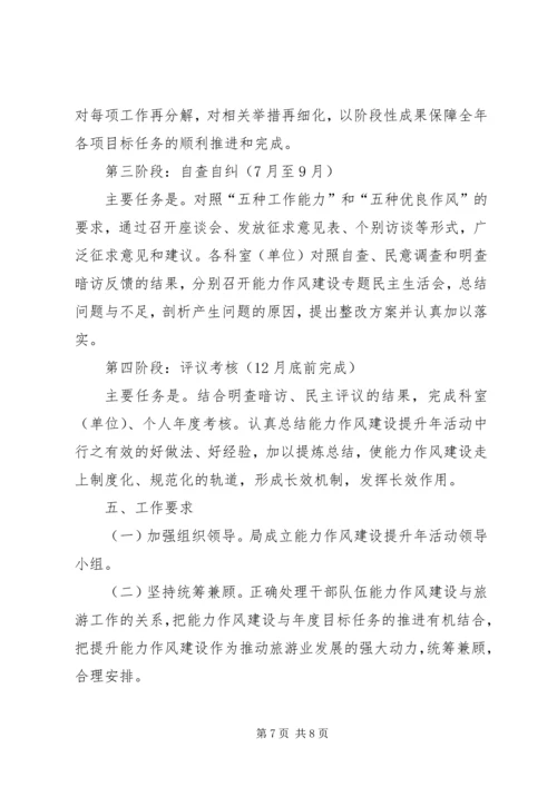 能力作风建设实施方案.docx