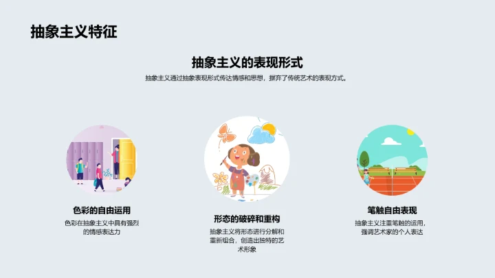 艺术历史教学PPT模板