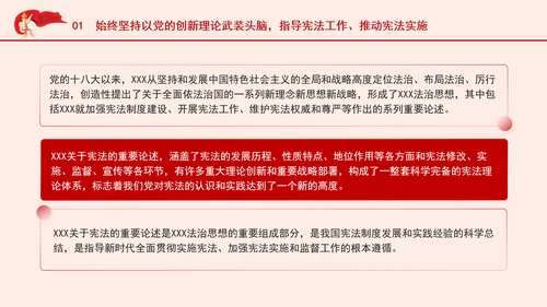 学宪法主题党课提高宪法实施和监督水平PPT课件