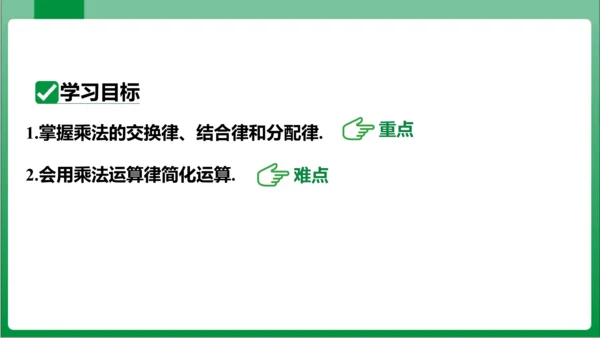 1.4.1 有理数的乘法 第3课时 有理数的乘法运算律 课件(共17张PPT)【2023秋人教七上数