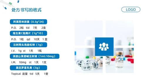 蓝色简约药剂科培训课件PPT模板宣传PPT动态PPT业务培训