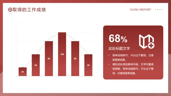 拼搏奋斗销售部工作总结PPT模板