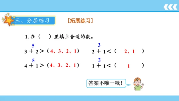 人教版数学一年级上册3 5以内数的认识和加减法第5课时 加法  课件（共21张PPT）