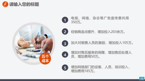 公司业务竞争团队合作PPT模板