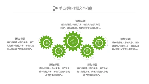 绿色森林植树造林林业木材园林绿化PPT