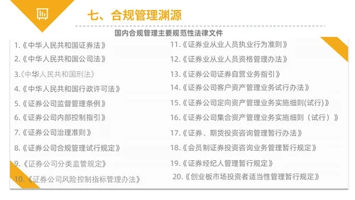 黄黑白色不规则简约商务合规管理工作培训PPT课件管理培训