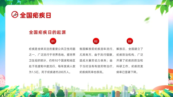 4月26日全国疟疾日预防疟疾防治培训PPT课件