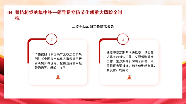 新时代有效应对检察机关防范化解重大风险专题党课PPT