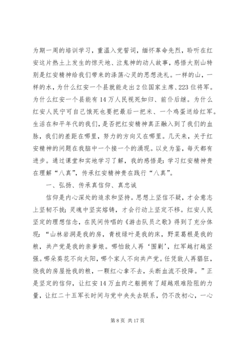 学习红安精神心得体会六篇.docx