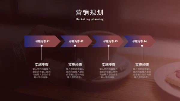 品牌咖啡招商融资计划书通用PPT模板