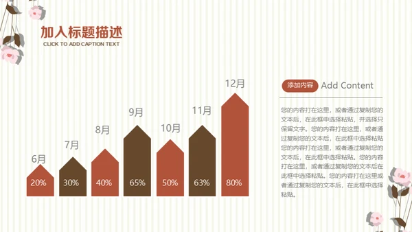 简约小清新女性白领工作汇报通用PPT模板