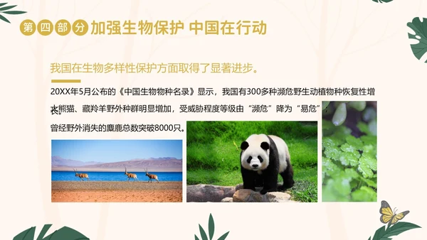 国际生物多样性日生物多样性知识宣讲PPT课件