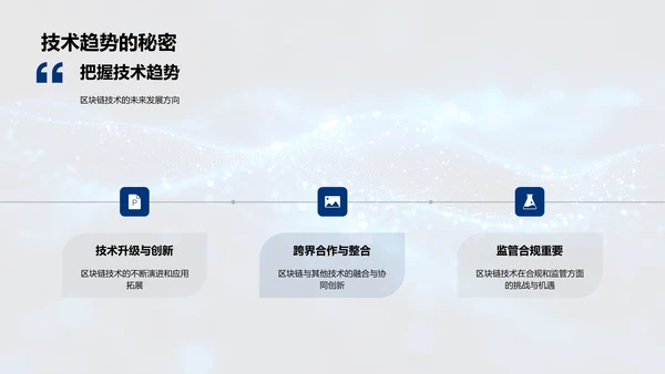 区块链技术与金融创新PPT模板