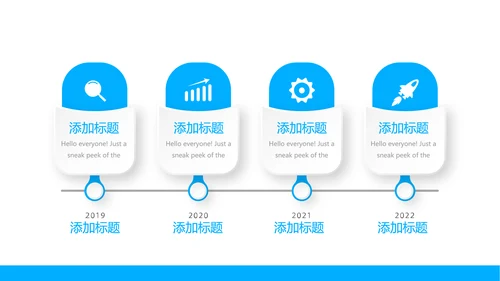 蓝色简约医疗大脑动态PPT