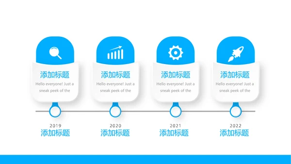 蓝色简约医疗大脑动态PPT