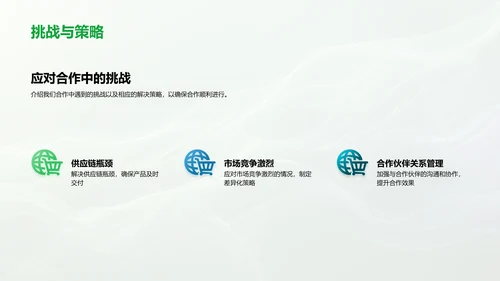 农业合作项目报告PPT模板