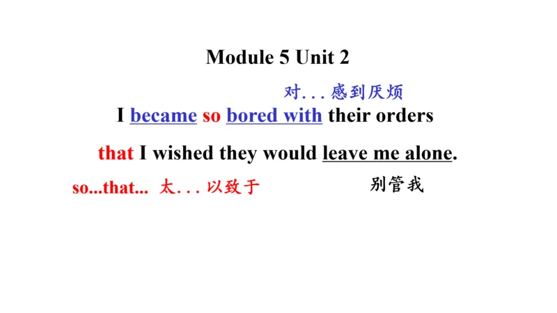 外研九上Module 4 Home alone Unit 2课件