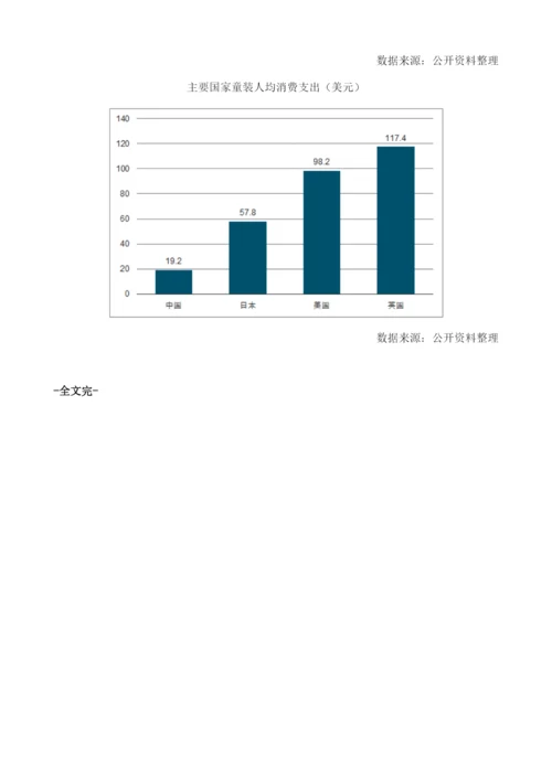 随着居民收入和消费水平的提升-童装市场发展趋势分析.docx